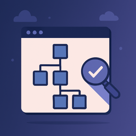 Ilustração de Desenvolvimento de Software Sob Medida